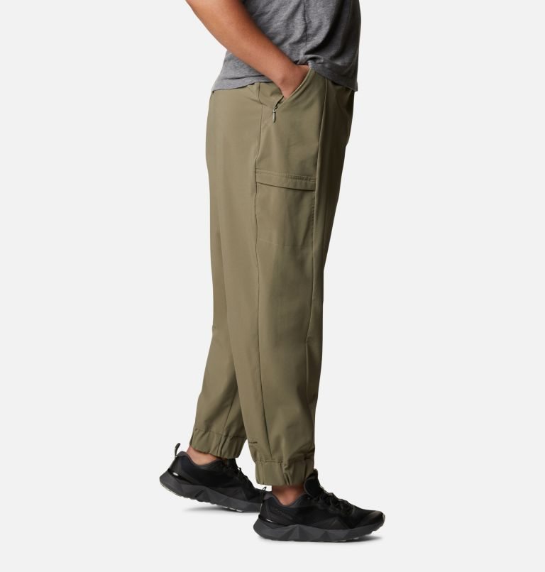 Pantaloni Jogger Columbia Pleasant Creek Dama Masline Verzi | Plus Size QSAQ1MZS0